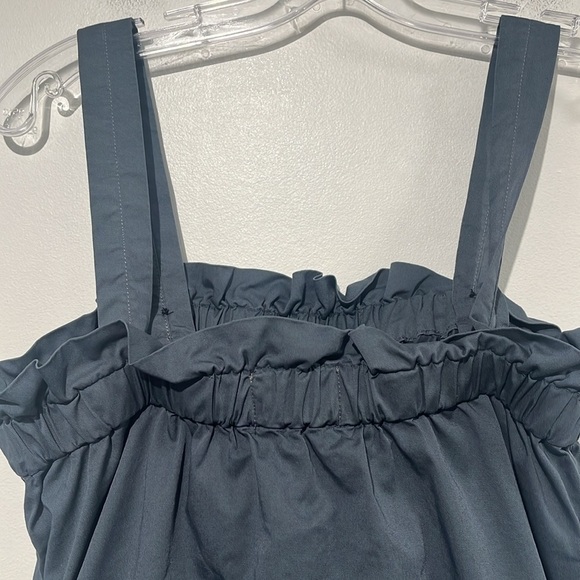 Everlane  The Paperbag Dress in Dark Slate - size M - Picture 8 of 11